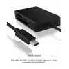 ICY BOX IB-CR401-C3 lettore di schede USB 3.2 Gen 1 (3.1 Gen 1) Type-C nero