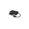 ICY BOX IB-CR401-C3 lettore di schede USB 3.2 Gen 1 (3.1 Gen 1) Type-C nero