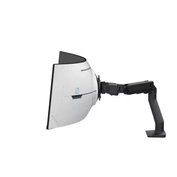 ERGOTRON HX braccio monitor da scrivania con inclinazione girevole VHD – nero opaco