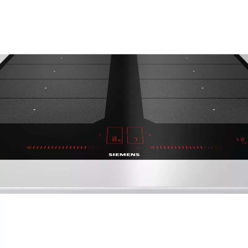 Siemens EX601LXC1E piano cottura nero integrato a induzione a zone 4 zone