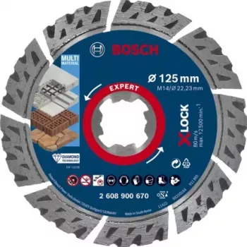 Bosch EXPERT MULTIMATERIAL X-LOCK disco da taglio