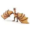 schleich Harry Potter Ungaro Spinato, 6 anni, creature magiche, marrone, plastica