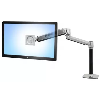ERGOTRON Lx Hd supporto da scrivania per monitor LCD con regolazione altezza (alluminio lucidato)