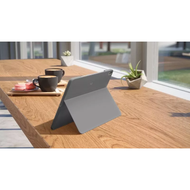 LOGITECH Combo Touch per iPad Air 11in 5th Gen Oxford grigio Qwertz tedesco