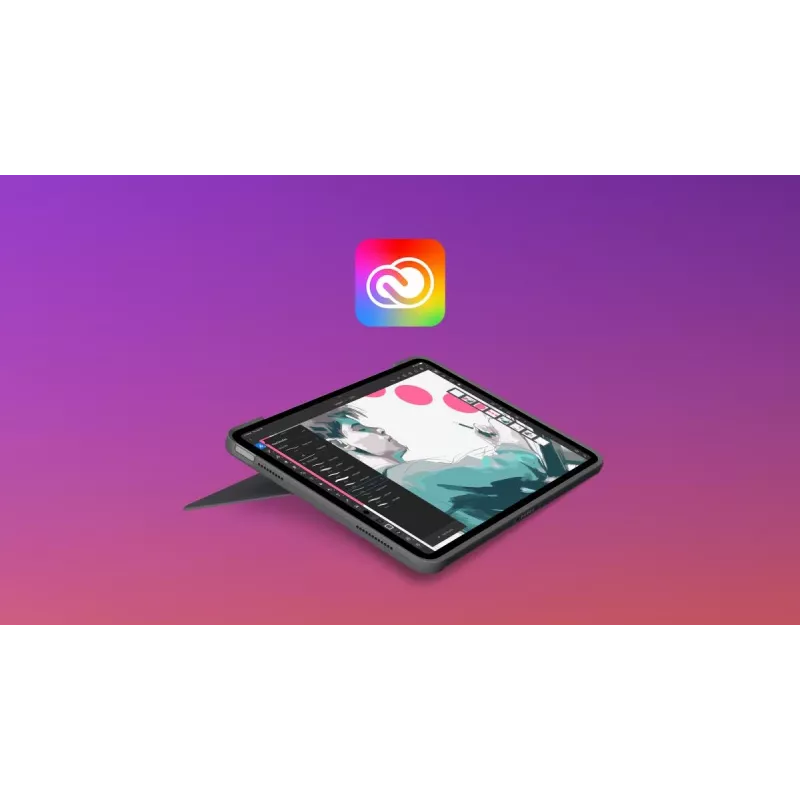 LOGITECH Combo Touch per iPad Air 11in 5th Gen Oxford grigio Qwertz tedesco