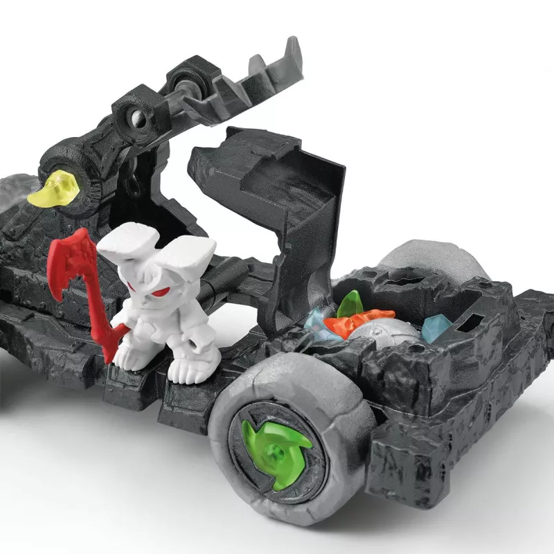 schleich ELDRADOR CREATURES catapulta con mini-creatura, mostro e draghi, robot / mini-creature, 7 anni, multicolore, plastica