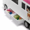 schleich HORSE CLUB trasporto cavalli, edificio, campeggio, scuderia, cavalli, concorso equestre, 5 anno/i, multicolore, plastica