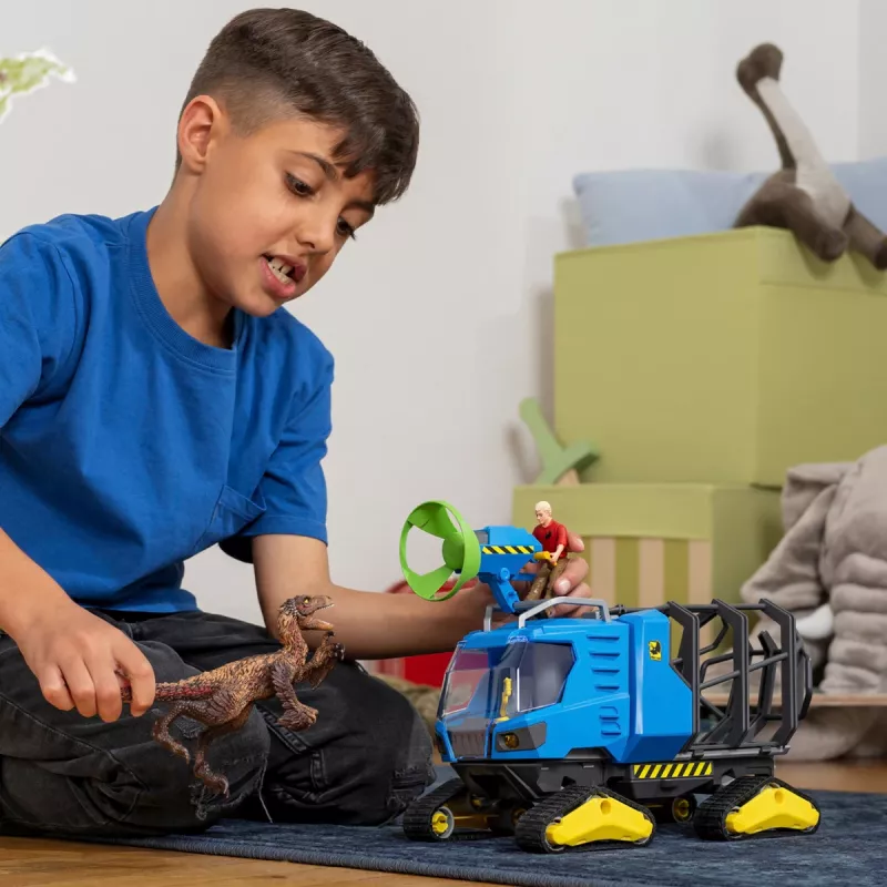Veicolo Schleich Dinosaurs cingolato multicolore 42604