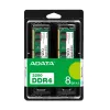 SO-DIMM 16 GB DDR4-3200 (2x 8 GB) Dual-Kit, memoria verde, AD4S32008G22-DTGN, Premier