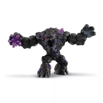 schleich ELDRADOR CREATURES mostro della pietra d'ombra, mostri e draghi, mondo di pietra, 7 anno/i, nero, viola, plastica