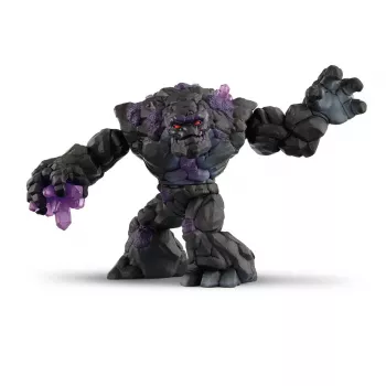 schleich ELDRADOR CREATURES mostro della pietra d'ombra, mostri e draghi, mondo di pietra, 7 anno/i, nero, viola, plastica