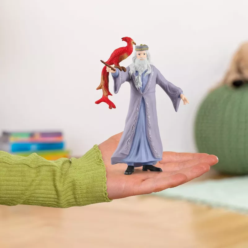 schleich Albus Dumbledore & Fawkes, 6 anno/i, Harry Potter™, multicolore, plastica