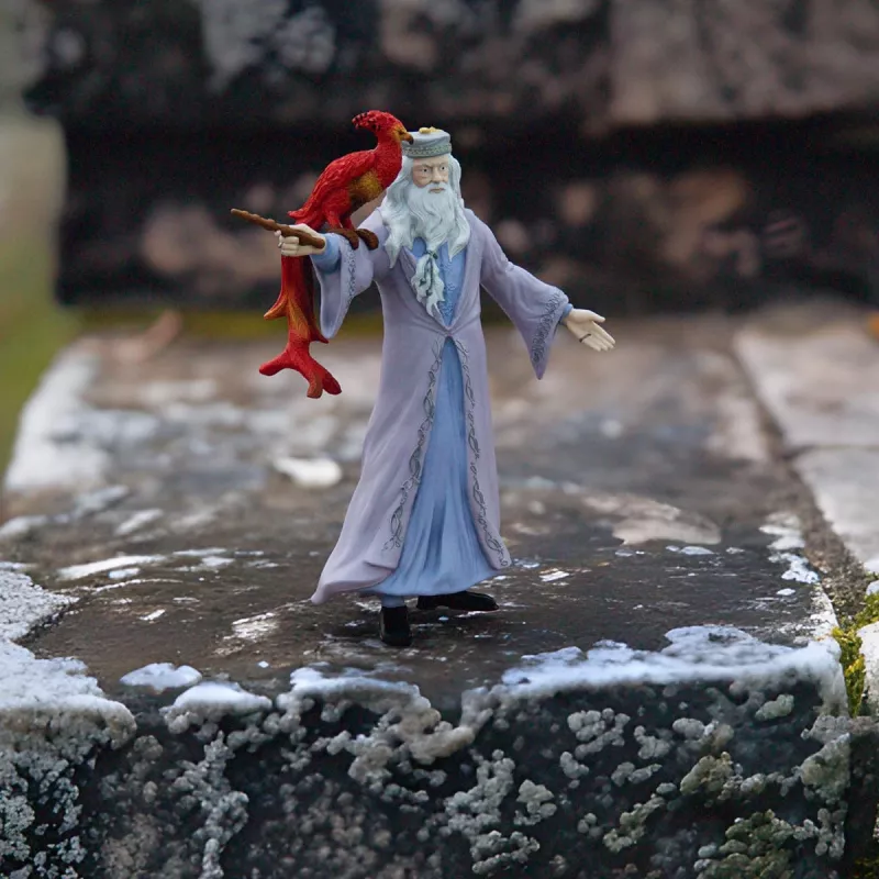 schleich Albus Dumbledore & Fawkes, 6 anno/i, Harry Potter™, multicolore, plastica