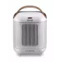 De’Longhi Capsule HFX30C18.IW per interni marrone, bianco 1800 W termoventilatore elettrico