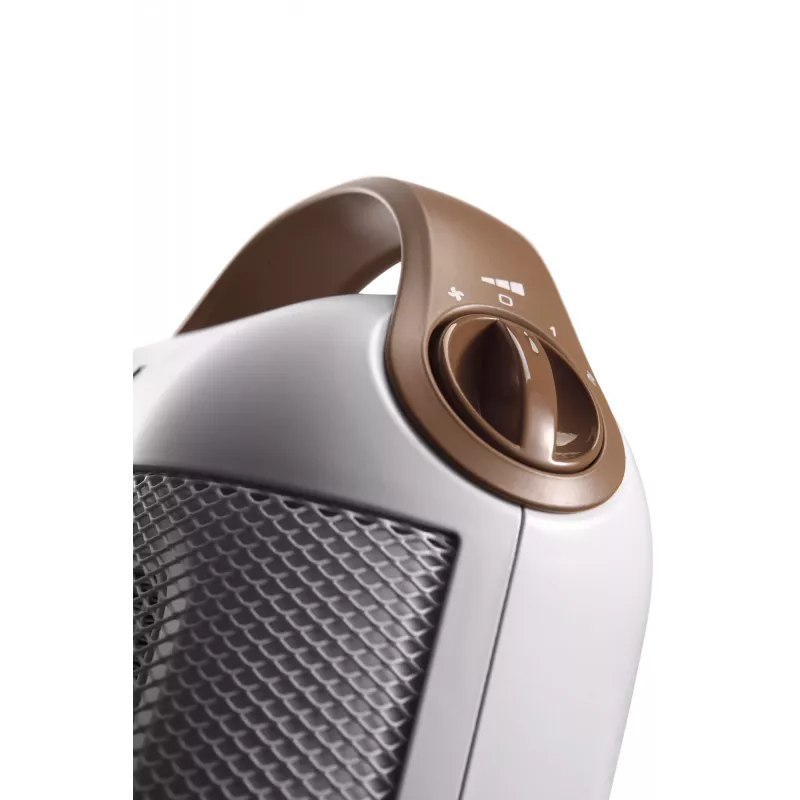 De’Longhi Capsule HFX30C18.IW per interni marrone, bianco 1800 W termoventilatore elettrico