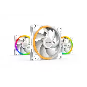 be quiet Light Wings White | 120mm PWM Triple Pack ventola per case PC 12 cm 3 pezzi