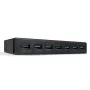 Lindy hub USB 3.0 7 porte, USB 3.2 Gen 1 (3.1 Gen 1) Type-A, USB 3.2 Gen 1 (3.1 Gen 1) Type-A, USB 3.2 Gen 1 (3.1 Gen 1), 5000 Mbit/s, nero, plastica