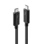 Lindy cavo Thunderbolt 3 1 m, passivo, connettore maschio, connettore maschio, 1 m, 20 Gbit/s, nero, 60 W