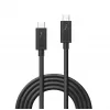 Lindy cavo Thunderbolt 3 1 m, passivo, connettore maschio, connettore maschio, 1 m, 20 Gbit/s, nero, 60 W