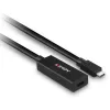 Lindy prolunga attiva USB 3.2 Gen 2 C/C 5 m, 5 m, USB C, USB C, USB 3.2 Gen 2 (3.1 Gen 2), 10 Gbit/s, nero