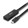Lindy prolunga attiva USB 3.2 Gen 2 C/C 5 m, 5 m, USB C, USB C, USB 3.2 Gen 2 (3.1 Gen 2), 10 Gbit/s, nero