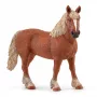 Schleich FARM WORLD Cavallo da tiro belga, 3 anni, Animali della fattoria / Giocattoli della fattoria, Cavalli, Marrone, Plastica