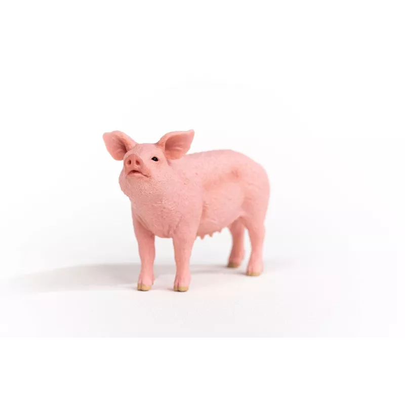 Schleich Fattoria Maiale Figura 13933, rosa, età consigliata 3+