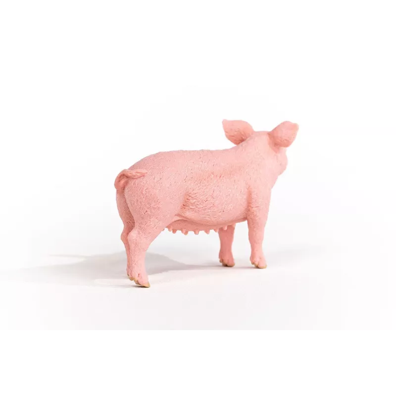 Schleich Fattoria Maiale Figura 13933, rosa, età consigliata 3+