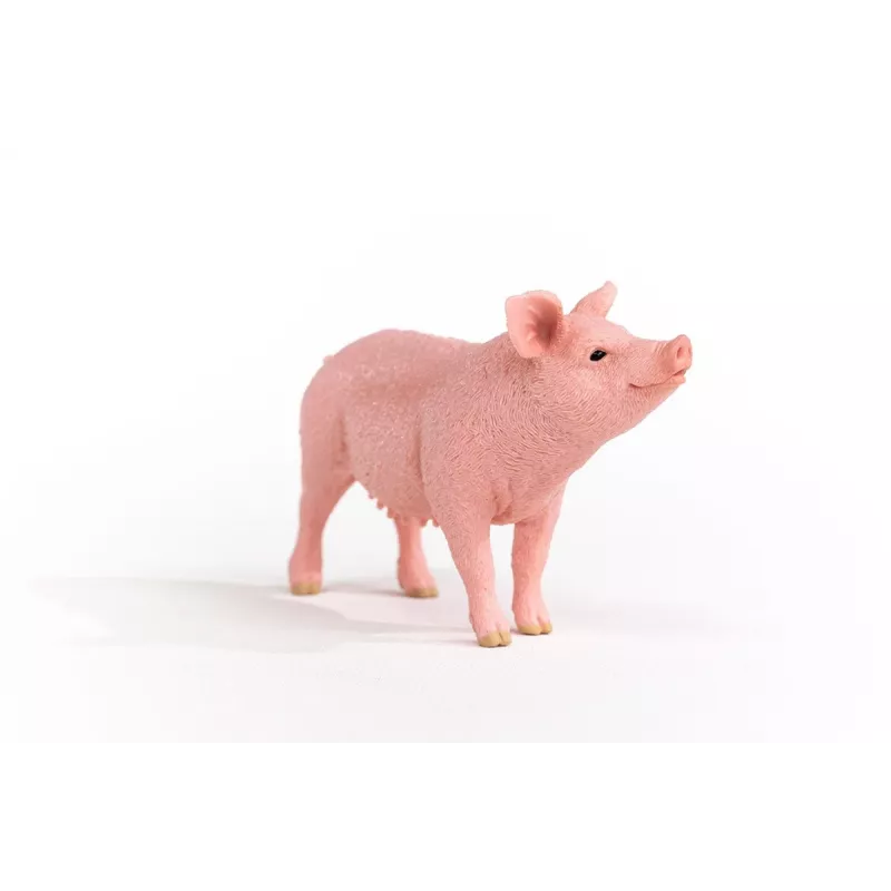 Schleich Fattoria Maiale Figura 13933, rosa, età consigliata 3+