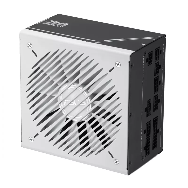 ASUS AP-850G Alimentatore 850 W 20+4 Pin ATX ATX Nero, Bianco
