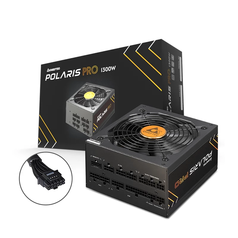 Chieftec Polaris PRO 1300W Alimentatore 20+4-Pin ATX ATX Nero