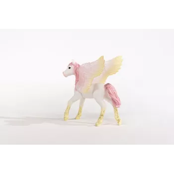 Schleich BAYALA Puledro Pegasus dell'alba, 5 anni, Unicorno / Pegasus, Unicorni & Fate, Multicolore, Plastica