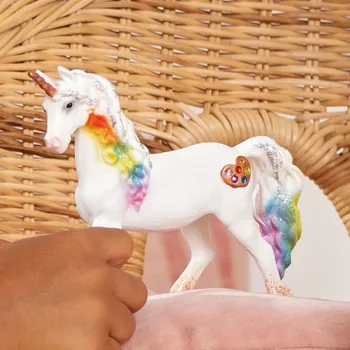 Schleich BAYALA Giumenta unicorno amore arcobaleno, 5 anni, Unicorno / Pegasus, Unicorni & Fate, Multicolore
