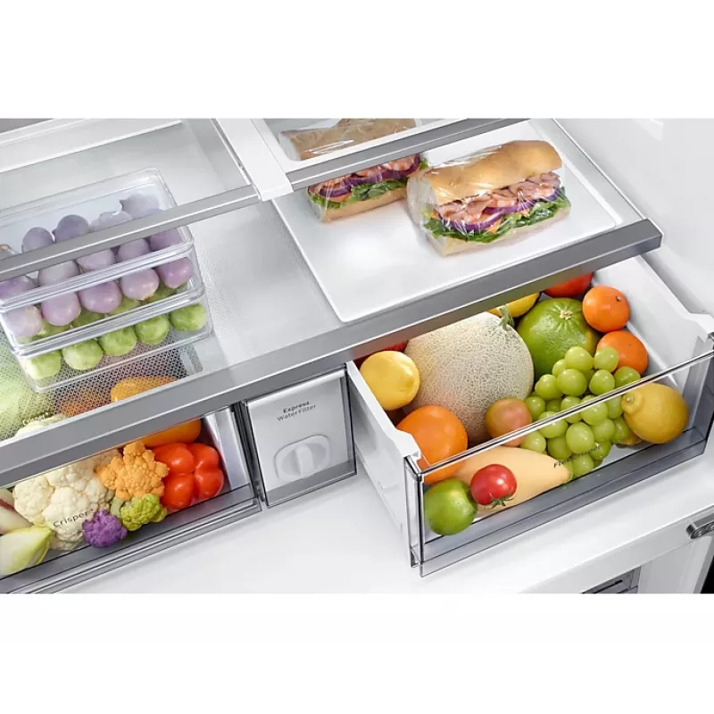 Samsung RF65A96768A frigorifero side-by-side a libera installazione 647 L bianco