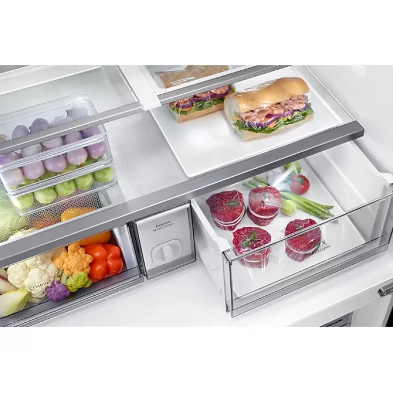Samsung RF65A96768A frigorifero side-by-side a libera installazione 647 L bianco