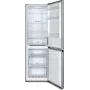 Hisense RB390N4BCC frigorifero combinato, 304 l (frigorifero 207 l, congelatore 97 l), classe energetica C, acciaio inox