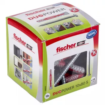 Tassello a espansione Fischer DUOPOWER 10 x 80 S LD