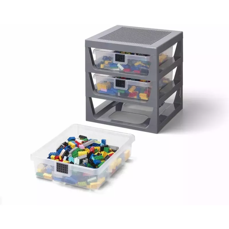 Set mensole con cassetti Room Copenhagen 40950003 scatola contenitore grigia per cassetti
