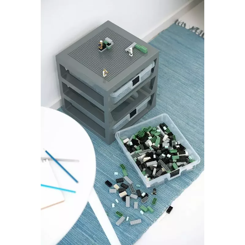 Set mensole con cassetti Room Copenhagen 40950003 scatola contenitore grigia per cassetti