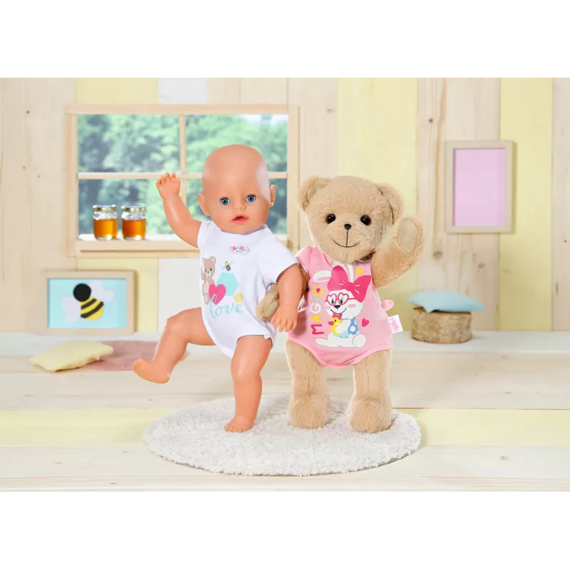 Orsetto giocattolo BABY born orso bianco 0-12 anni