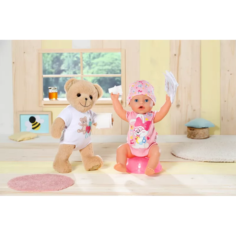 Orsetto giocattolo BABY born orso bianco 0-12 anni