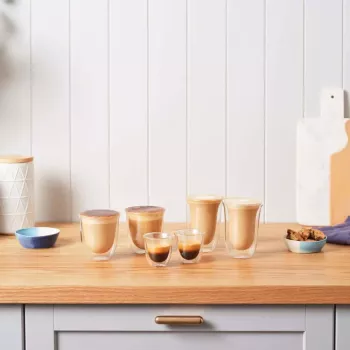 Bicchiere da caffè De’Longhi 5513214591 trasparente 2 pz.
