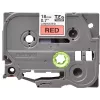 Nastro per etichette Brother TZe441 18mm nero su rosso
