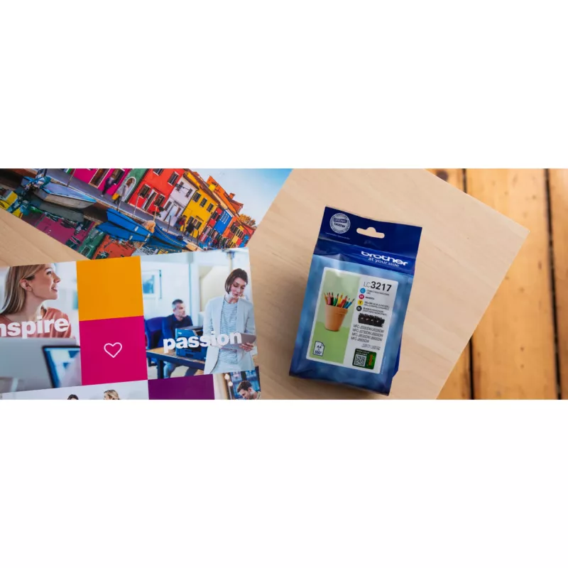 Brother LC3217VAL cartuccia d'inchiostro 4 pz. originale nero, ciano, magenta, giallo
