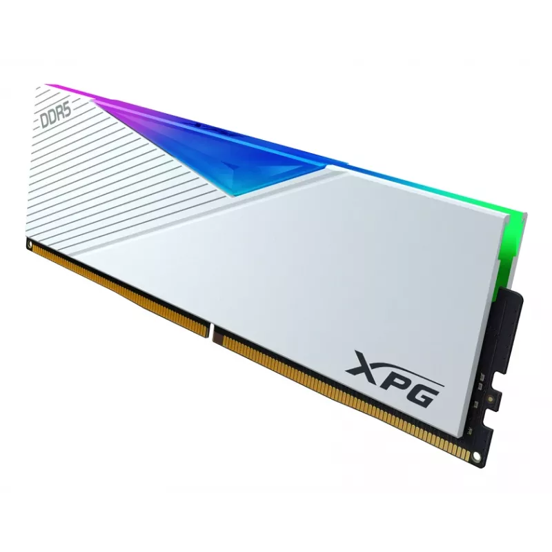 DIMM 64 GB DDR5-6400 (2x 32 GB) dual kit, memoria bianca, AX5U6400C3232G-DCLARWH, Lancer RGB, INTEL XMP