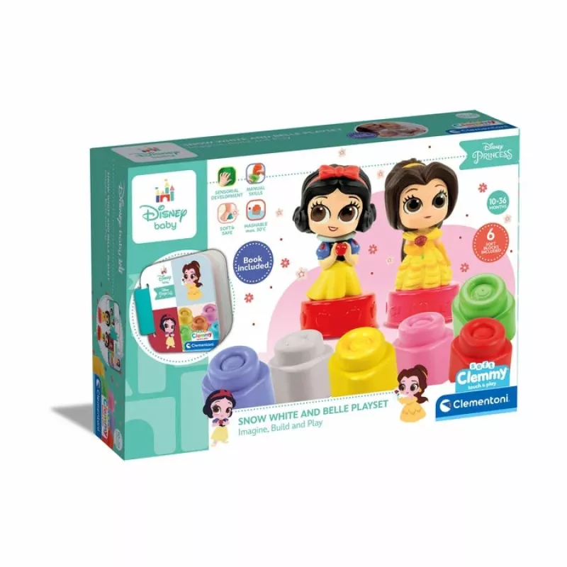 Clementoni Clemmy Disney Princess set di gioco, gioco di abilità, 17843