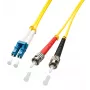 Lindy cavo in fibra ottica LC/ST InfiniBand 2m multicolore, giallo