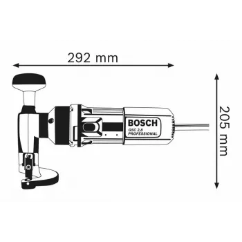 Bosch 0 601 506 103 cesoia elettrica/roditrice 2400 h/min 500 W