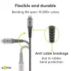 Cavo Lightning Wentronic 49267 0,5 m nero-grigio