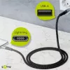 Cavo Lightning Wentronic 49267 0,5 m nero-grigio